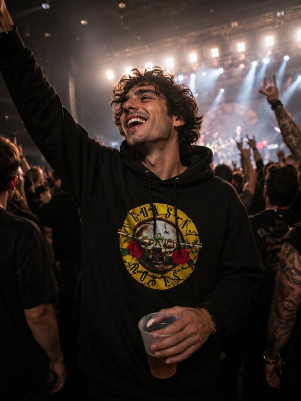 Guns 'n' Roses Band Hoodie (medium)
